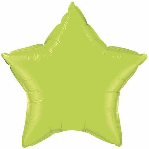 Foil Balloon 20" - Star (Lime Green)