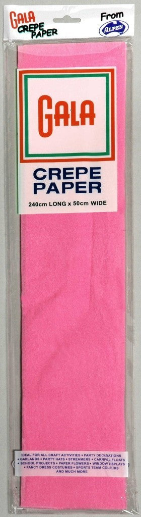 Crepe Sheet - Bright Pink