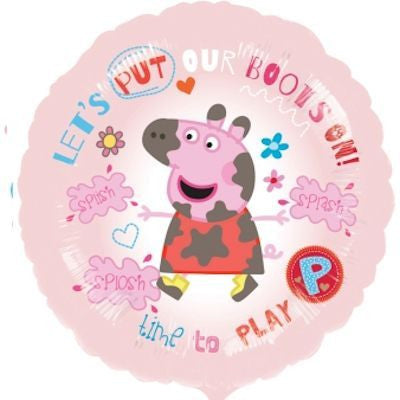 Foil Balloon 18" - Peppa Pig Time to Play
