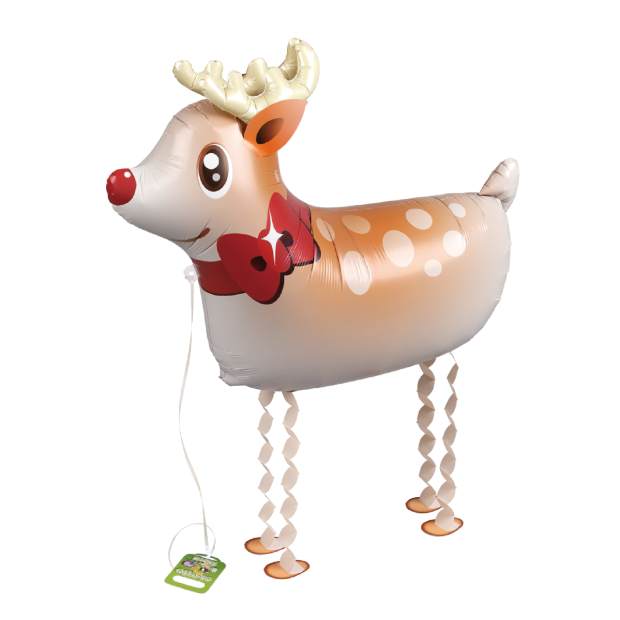 Foil Balloon Air Walker - Reindeer