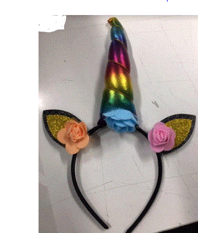 Headband - Unicorn Headband With Flower