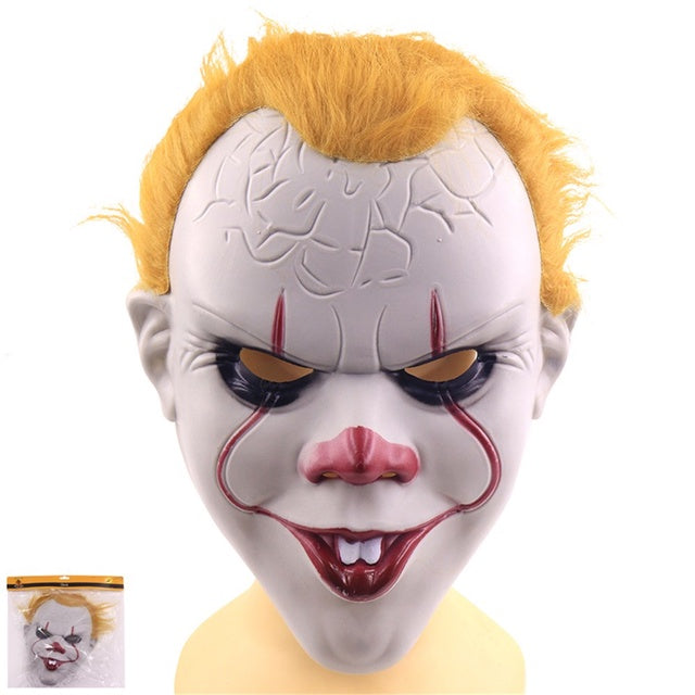 Mask - Killer Clown Plastic Mask