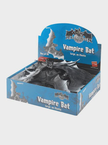 Vampire Bat - Black Hanging Bat PVC PK 1