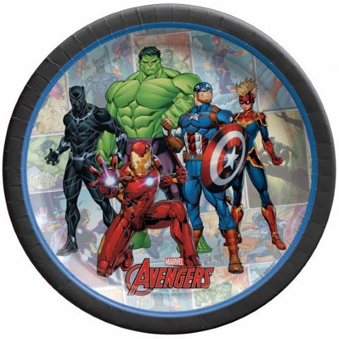 Paper Plates - Marvel Avengers 7"