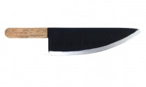 Butcher Knife - with Wooden Look Handle 48cm