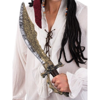 Weapon -Cutlass With Skeleton Handle 56cm