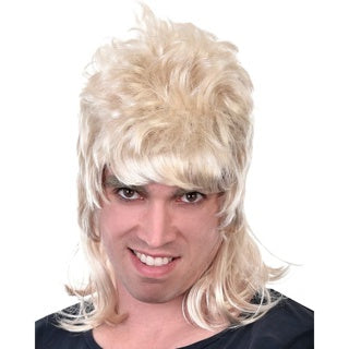 Party Wig - Dazza Mullet Blonde