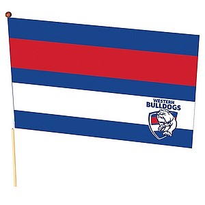 AFL Medium Flag  Western Bulldogs Store Pick Up Only