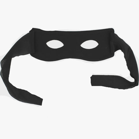 Masquerade Mask - Black Zorro / Thief