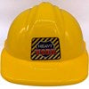 Yellow Construction Hard Hat Plastic Cap