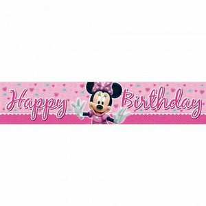 Banner - Minnie Mouse Plastic
