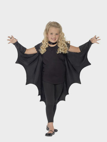 Costume - Vampire Bat Wings Black (Child)